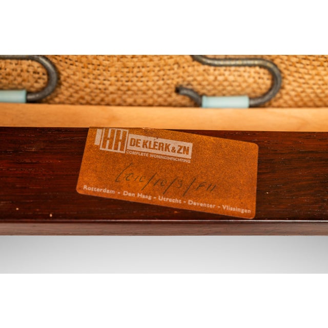 Wood Mid-Century Scandinavian Modern Arm Chair in Solid Rosewood & Leather by De Klerk & Sons, Netherlands, Circa 1960s For Sale - Image 7 of 12