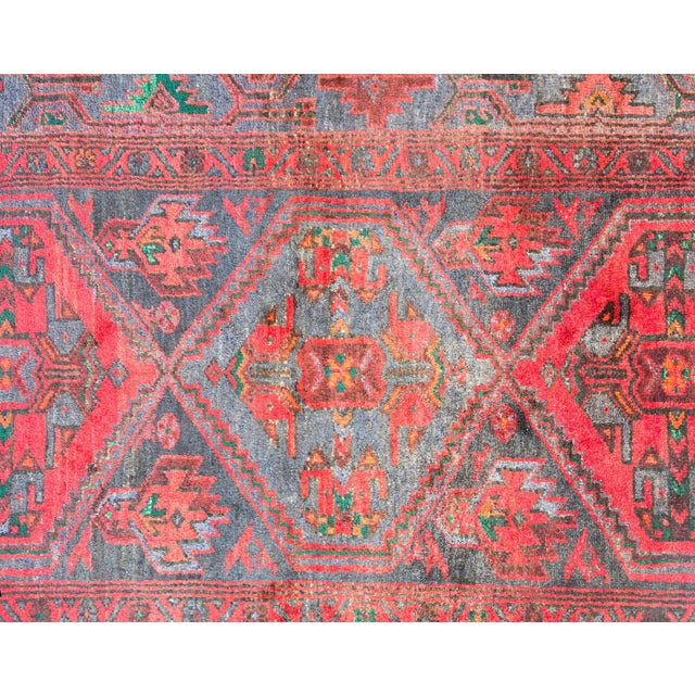 Tribal Mid-20th Century Persian Mazleghan Rug For Sale - Image 3 of 15