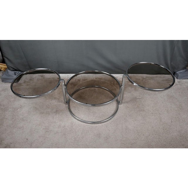 Coffee Table with Swiveling Tops attributed to Milo Baughman, 1970 For Sale - Image 15 of 18