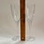 Vintage Handmade Etched Grapevine Champagne Glasses With Tulip Stems – Set of 2 For Sale - Image 11 of 12
