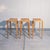 Wood Attributed to Bernhardt Design "Vanish" Solid Maple Bar Stools, Set of 3 For Sale - Image 7 of 16