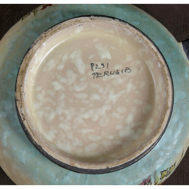 Wonderful and elegant italian Art Decò artwork by “Salamandra” ceramic Maison in Perugia Signed at the base This artwork,...