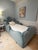 Modern Elora Arched Upholstered Bed Frame Twin Trundle Eucalyptus Performance Velvet For Sale - Image 3 of 4