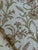 Rustic Raoul Textiles Oyster Linen Fabric - Cecile / Sprout Hand Printer 2 1/3 Yds For Sale - Image 3 of 7