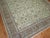 Early 20th Century White Antique Persian Traditional Kashan Wool Oriental Rug For Sale - Image 5 of 6