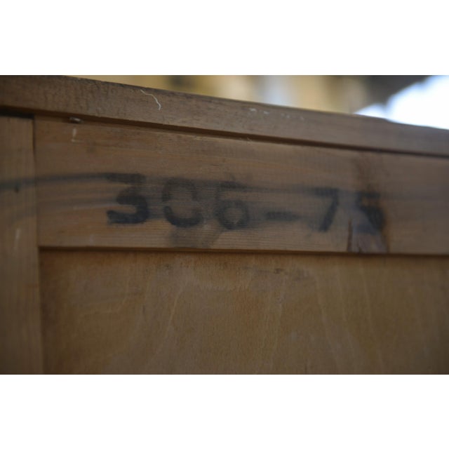 1950s Reconstruction Oak Wardrobe by René Gabriel, 1950s For Sale - Image 5 of 11