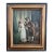 Prudent-Louis Leray Antique 19th Century French Oil Painting Interior Courting Scene For Sale