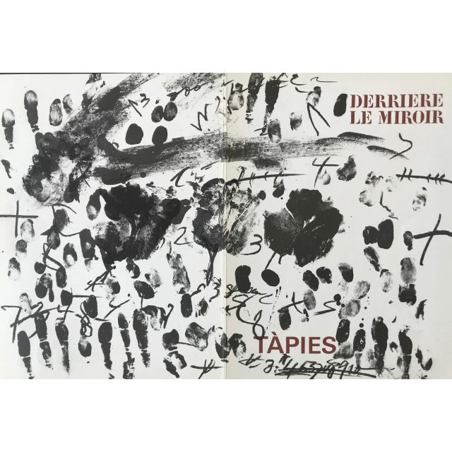 Artist: Antoni Tapies Country: Spain Title: Untitled – DM10175d Medium: Original Lithograph Marks: Not signed or numbered...