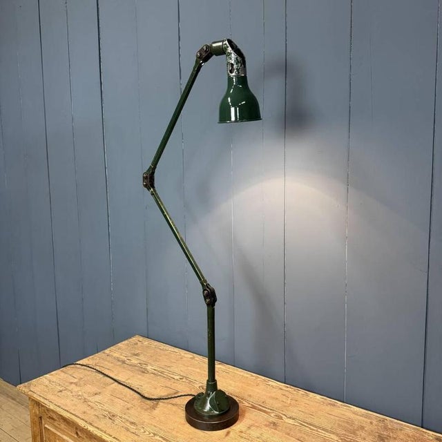 Dark Green Three-Arm Machine Lamp by Mek Elek For Sale - Image 13 of 18