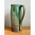 Ceramic Vintage Handcrafted Green Studio Pottery Jug For Sale - Image 7 of 12