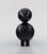 Kay Bojesen, Denmark. Black wooden bird. Danish design, 20th-21st century. Measures: 15.5 x 15.5 cm. Stamped. In perfect...