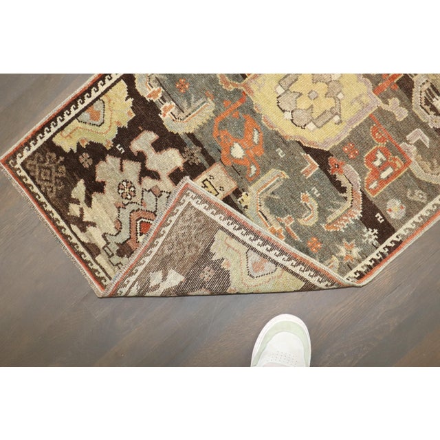 Antique Zabihi Collection Narrow Persian Tribal Runner - 2'3" x 8'8" For Sale - Image 4 of 11