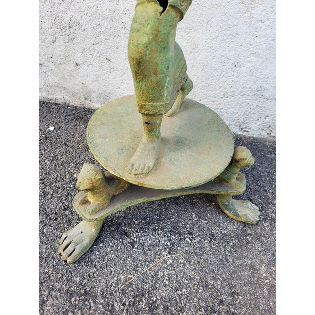 Grand Tour Thymiaterion or Etruscan Incense Burner, 19th Century For Sale - Image 10 of 13