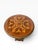 Wood Maitland-Smith Handcrafted Regency Style Pedestal Hall Table With Brass Leaf Feet For Sale - Image 7 of 14