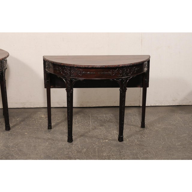19th Century 19th Century Pair Period Regency Tables, or Single Oval For Sale - Image 5 of 13
