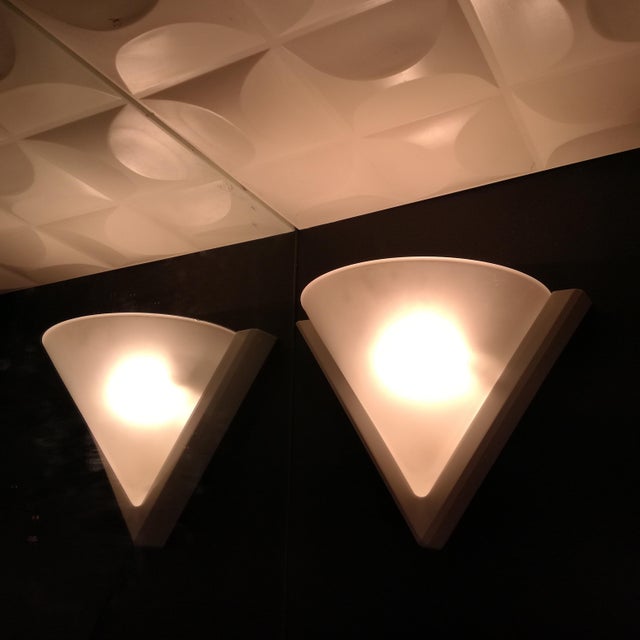 Postmodern Vega Wall Lights from Resistex, 1980s, Set of 2 For Sale - Image 9 of 16