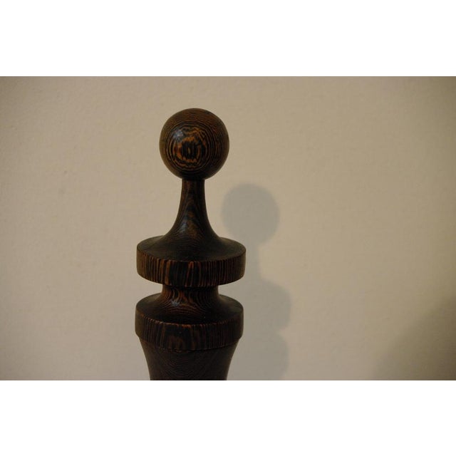 1960s Vintage Wenge Wood Pepper Mill from Laurids Lonborg, Denmark, 1960s For Sale - Image 5 of 12