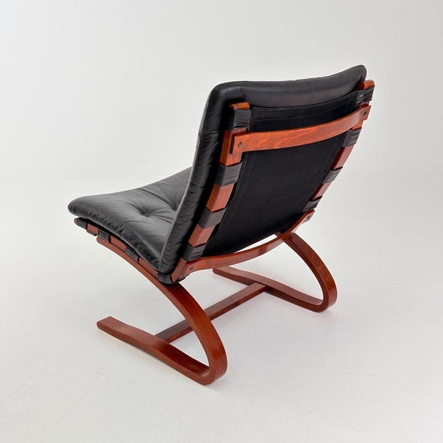 Mid-Century Modern Kangu Lounge Chair by Elsa Solheim and Nordahl Solheim for Rybo, 1970s For Sale - Image 13 of 18
