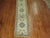 Folk Art Early 20th Century Antique Zabihi Collection Ivory Field Long Oushak Runner - 2'3" x 22'4" For Sale - Image 3 of 6