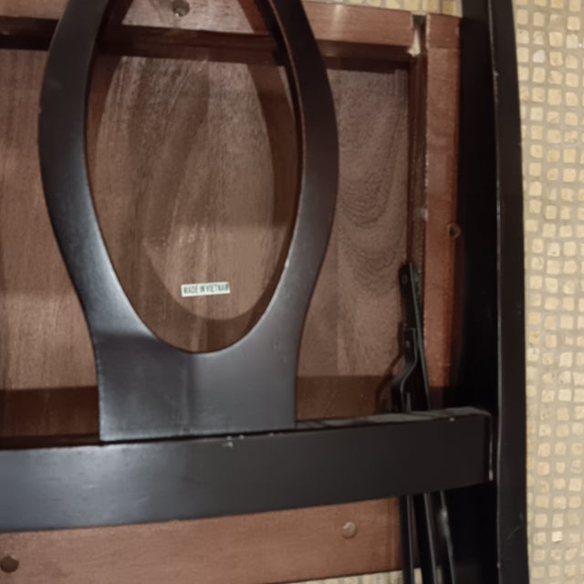 Late 20th Century French Style Folding Side/Accent Chair For Sale - Image 18 of 18