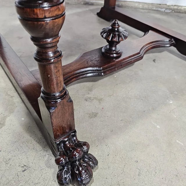 19th Century High Back Side Armchairs- Set of 2 For Sale In Los Angeles - Image 6 of 12