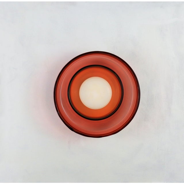 Wall light, This wall light is crafted from hand-blown glass and is offered in three variations: a large-scale glass...