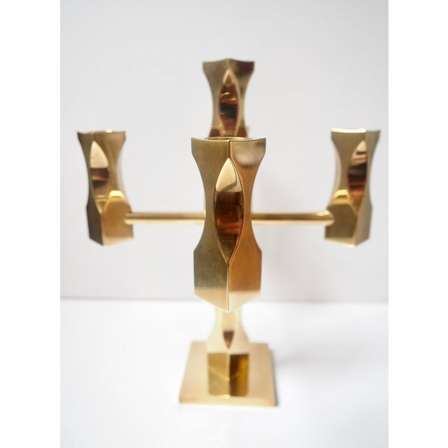 Brass Candlestick by Lars Akesson and Ulf Larsson, 1984 For Sale - Image 6 of 6