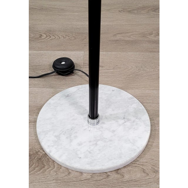 Arredoluce Angelo Lelii (Lelli) for Arredoluce Single-Arm White Adjustable Floor Lamp For Sale - Image 4 of 12