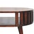 Walnut-Finish Mango Wood Japanese-Inspired Coffee Table For Sale In Philadelphia - Image 6 of 7