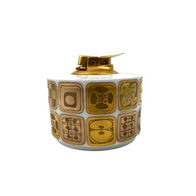 Mid-Century Porcelain Table Lighter, Bjorn Wiinblad for Rosenthal, 1970s For Sale - Image 9 of 12