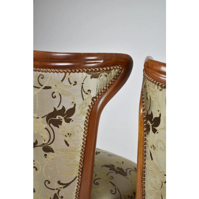 Italian Mid-Century Modern Wooden Chairs, 1950s For Sale - Image 6 of 12