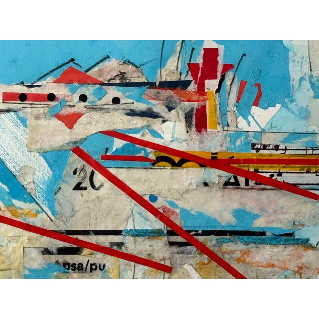 Sam Middleton, Untitled, Drawing Collage and Mixed Media on Paper For Sale - Image 4 of 7