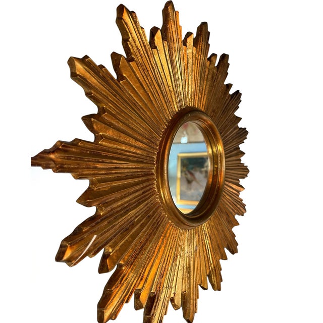 French Starburst Mirror For Sale - Image 4 of 5