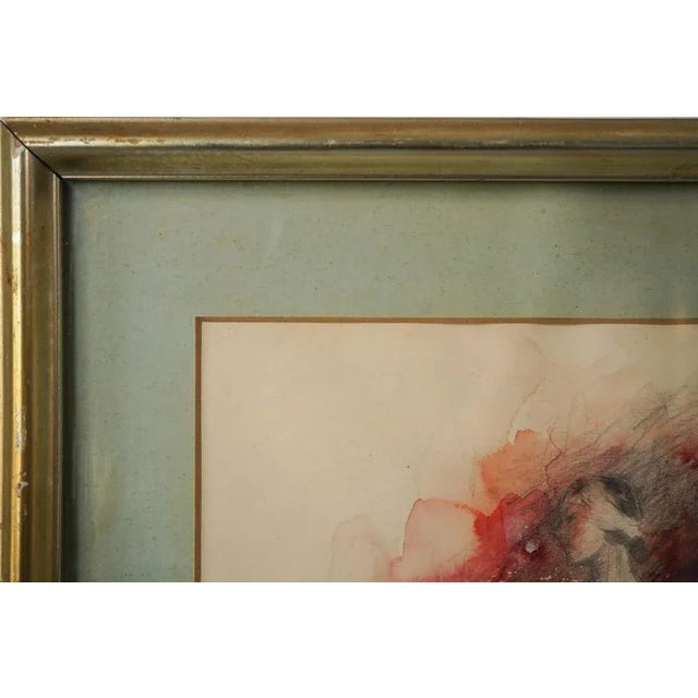 Montserrat Barta, Three Ballerinas, 20th Century, Watercolor For Sale - Image 6 of 8