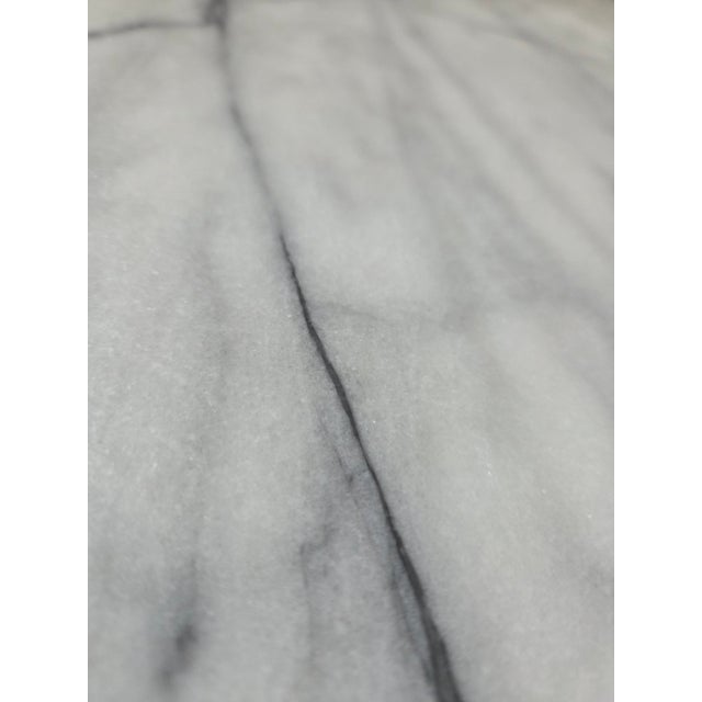 Mid 20th Century Mid 20th Century Marble Top Bistro Cafe Table For Sale - Image 5 of 14