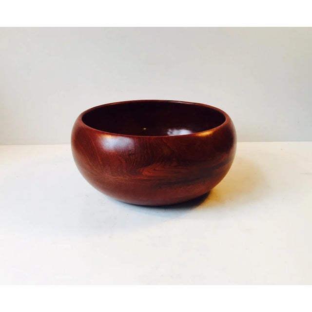 Mid-Century Large Danish Teak Bowl from Kay Bojesen, 1950s For Sale - Image 13 of 13