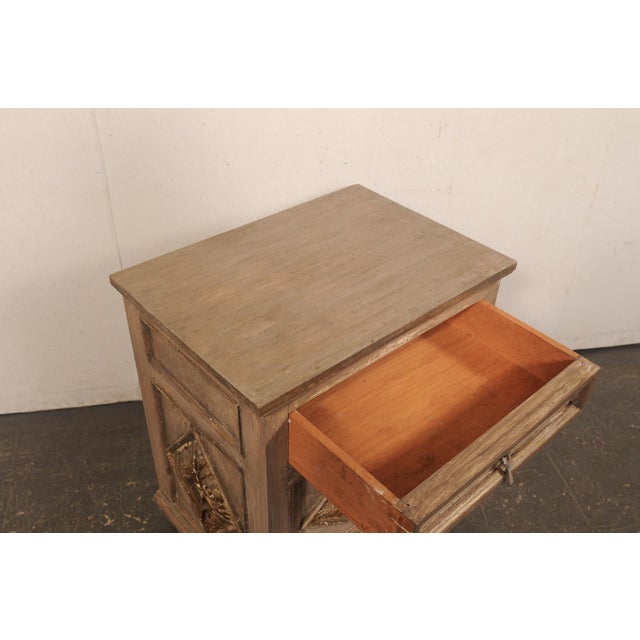 Tan Spanish Small-Sized Mid 20th C. Cabinet For Sale - Image 8 of 13