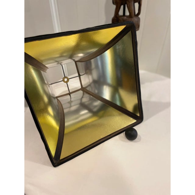 African Carved Stacked Elephant Totem Lamp 1980s Attributed to Frederick Cooper For Sale - Image 3 of 13