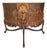 Early 20th Century Unusual Burl Cabinet With Carved Eagles For Sale