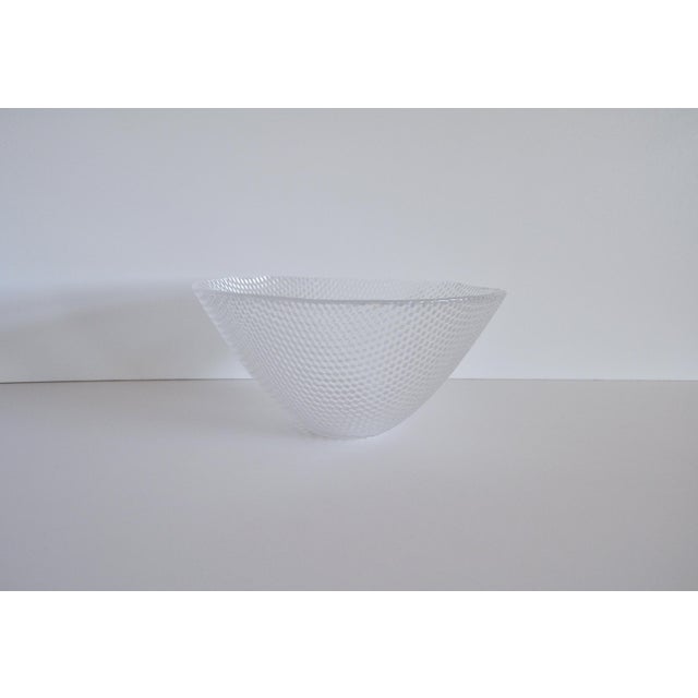Trigona bowl designed by Torben Jørgensen for Holmegaard Glasværk/Royal Copenhagen 1988. Trigona is series of centrifuged...