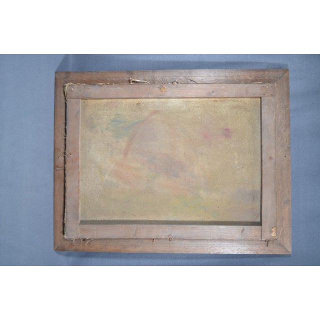 M. Maton-Wicart (20th Century) "Still Life With Basket of Grapes" Oil on Canvas, Signed For Sale - Image 11 of 11