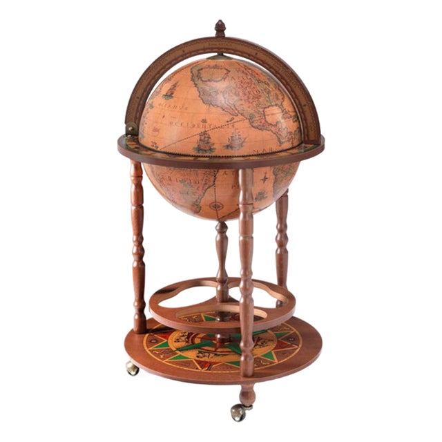 Juno Globe Bar by Zoffoli Mappamondi For Sale