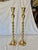 Mid 20th Century Brass Candleholders - A Pair For Sale - Image 4 of 13
