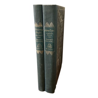 Set of 2 Vintage 1943 Brontë Books. Wuthering Heights and Jane Eyre For Sale