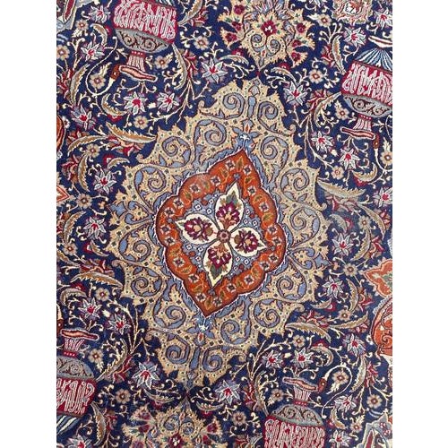 1970s Vintage Distressed Kashmar Rug, 1970s For Sale - Image 5 of 18