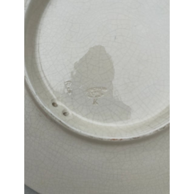 19th Century Majolica Pears Wall Platter Longchamp For Sale In Austin - Image 6 of 7