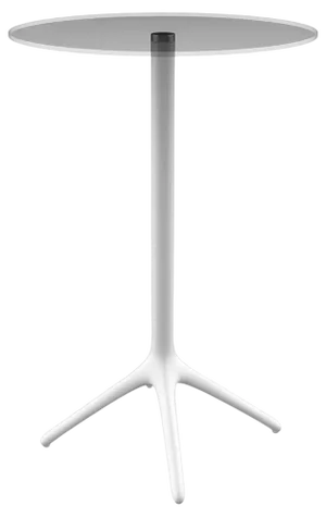 Uni White Table 105 by Mowee