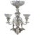 Antique Silver Plate Golfing Candelabra Centrepiece, 1890s For Sale