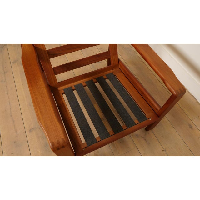 Vintage Teak Lounge Chair, 1960s For Sale - Image 13 of 15