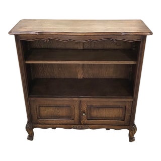 French Country Open Bookcase For Sale